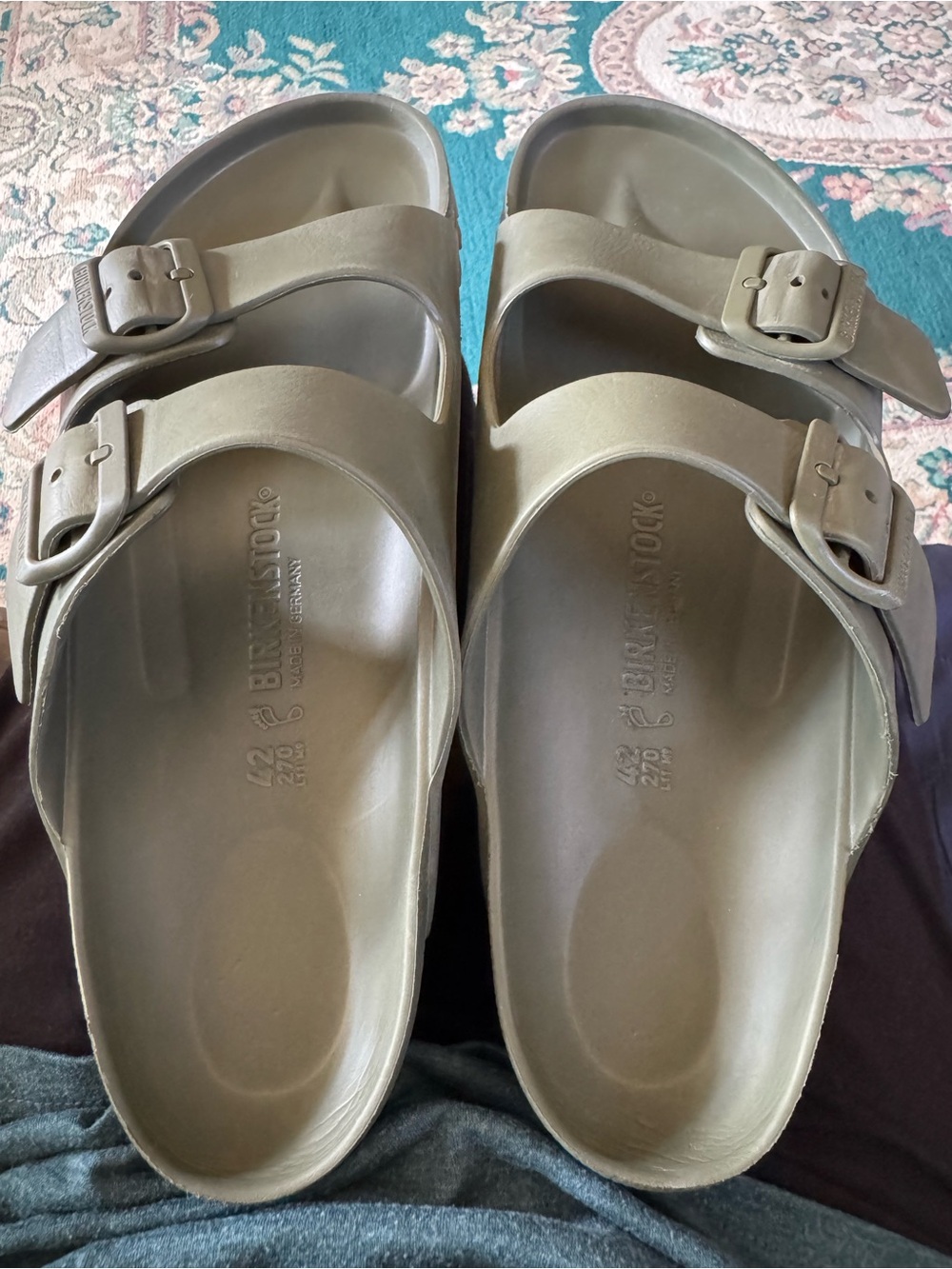 Birkenstock Arizona EVA Sandals - Olive
